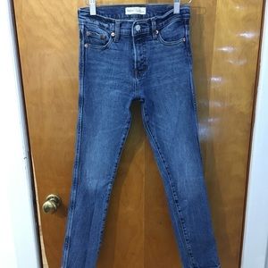 High rise jeans